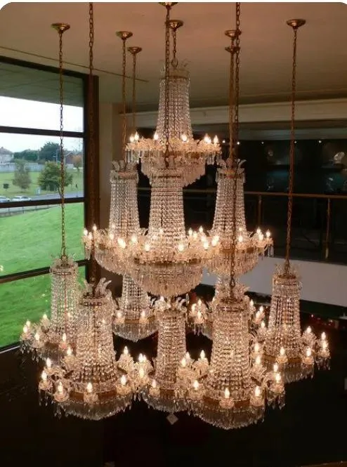 Factory Price Luxury Custom Large Islamic Style Antique Crystal Chandelier Pendant Lighting